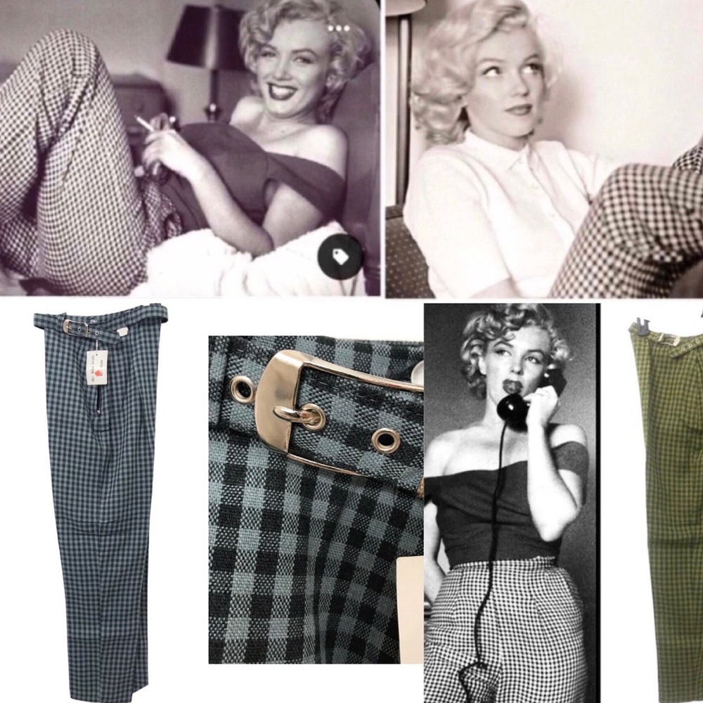 Authentic 1960s amazing cigarette pants